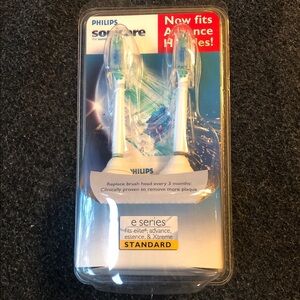 Sonicare E Series Compact Replacement Brush Heads Advance 2 Pack A4000, E5000…